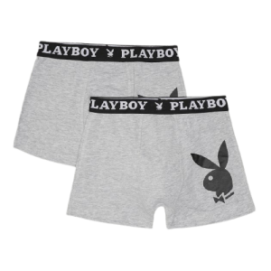 Набір з 2 труси-боксери Playboy ANNYA PLAYBOY BOXERSHORT сірий Чол XL