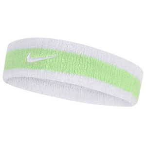Пов'язка на голову Nike SWOOSH HEADBAND білий, салатовий Уні OSFM