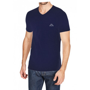Футболка Kappa T-shirt Mezza Manica Scollo V темно-синій Чол XXL