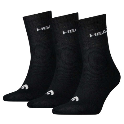Шкарпетки Head ELEMENTS ALL SPORTS SHORT CREW 3P чорний Чол 43-46