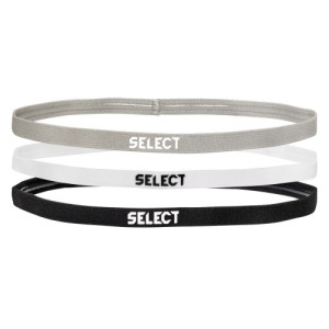 Пов'язка для волосся Select Hairband сірий, білий, чорний Уні 48см