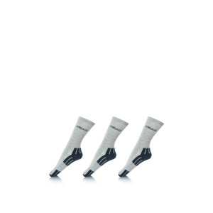 Шкарпетки Head PERFORMANCE CREW 3PPK UNISEX сірий, синій Уні 35-38