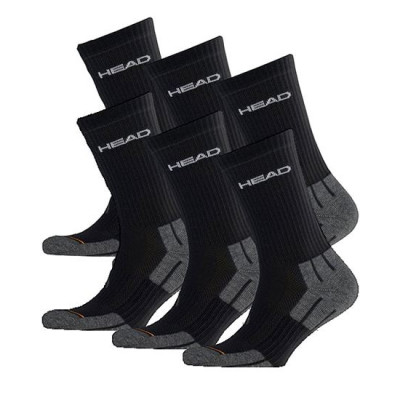 Шкарпетки Head PERFORMANCE CREW 3PPK UNISEX чорний Уні 35-38