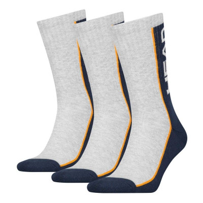 Шкарпетки Head PERFORMANCE CREW 3PPK UNISEX синій, сірий Уні 35-38