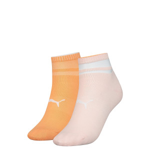 Шкарпетки Puma SHORT SOCK STRUCTURE 2P WOMEN персиковий, рожевий Уні 39-42