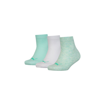 Шкарпетки Puma KIDS QUARTER 3P білий, м'ятний Діт 39-42