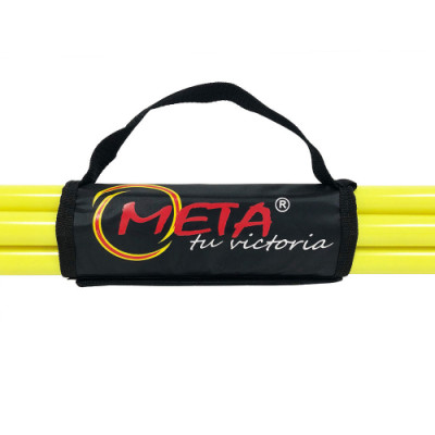 Чохол-кобура для перенесення жердин і бар'єрів Meta Hurdle Carry Strap чорний Уні 23×10 см