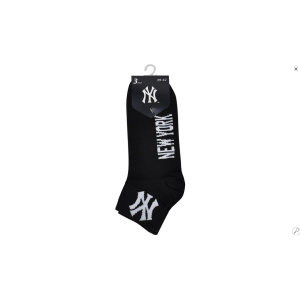 Шкарпетки New York Yankees 3 pk Quarter чорний Уні 43-46