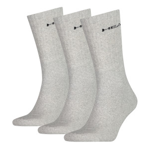 Шкарпетки Head CREW 3PPK UNISEX сірий Уні 35-38