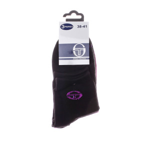 Шкарпетки Sergio Tacchini 3-pack чорний, рожевий Жін 38-41