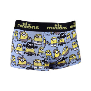 Труси-боксери MinionS NOIR - PIRATE PREHISTOIRE блакитний Чол 6-8