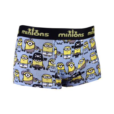 Труси-боксери MinionS NOIR - PIRATE PREHISTOIRE блакитний Чол 6-8