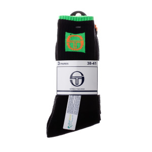 Шкарпетки Sergio Tacchini 3-pack зелений, жовтий, помаранчевий Жін 35-37