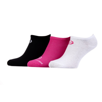 Шкарпетки Sergio Tacchini 3-pack чорний, білий, рожевий Жін 36-41