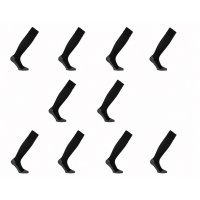 10 пар футбольні гетр Uhlsport 122554, розмір 41-44 (чорні)