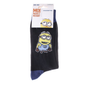 Шкарпетки MinionS SOCKS чорний Діт 39-42