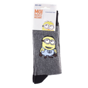 Шкарпетки MinionS SOCKS світло-сірий Діт 43-46