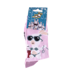 Шкарпетки LAPINS CRETINS LAPIN EN BIKINI рожевий Діт 35 - 41