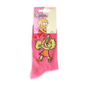 Шкарпетки Simpson LISA ET SAXO рожевий Діт 35 - 41