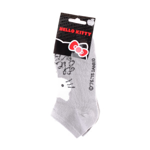 Шкарпетки HELLO KITTY SOCKS світло-сірий Діт 36-41