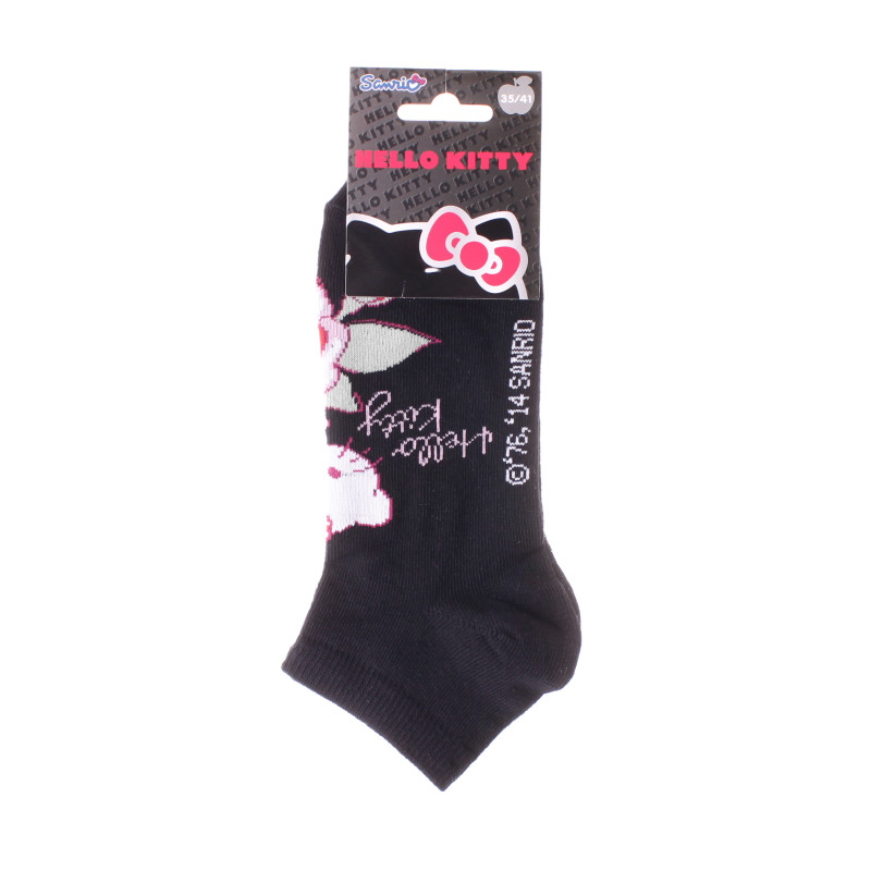 Шкарпетки HELLO KITTY HK + ROSE чорний Діт 35 - 41