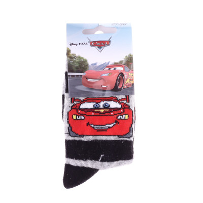 Шкарпетки CARS CARS + GROS PLAN чорний-сірий Діт 35-38, арт.83899420-8