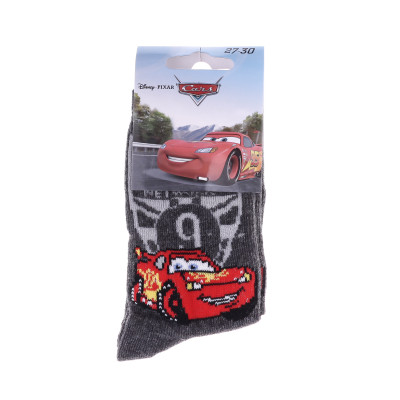 Шкарпетки CARS LIGHTENING MC QUEEN сірий Діт 35-38, арт. 83899420-2
