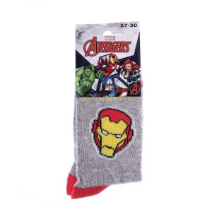 Шкарпетки MARVEL IRON MAN світло-сірий Діт 31-34, арт.83899320-5