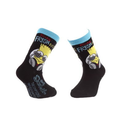 Шкарпетки SIMPSON BART BART + EAT MY SHORTS чорний Діт 31-34, арт. 83897612-2