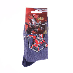 Шкарпетки MARVEL BUSTE ANT-MAN джинсовий Діт 35-38, арт.83895248-4