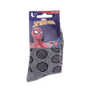 Шкарпетки SPIDER MAN ALL OVER DE TETE SPIDERMAN темно-сірий Діт 27-30, арт.83892247-7
