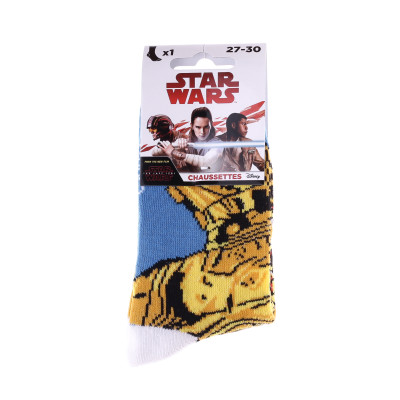 Шкарпетки STAR WARS C_3PO блакитний Діт 35-38, арт.83892148-3