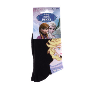 Шкарпетки PRINCESS ELSA SUR TIGE ET PIED чорний Діт 35-38, арт.83841644-7