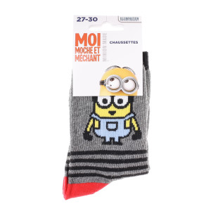 Шкарпетки MINIONS BOB сірий Діт 31-34, арт.35124-4