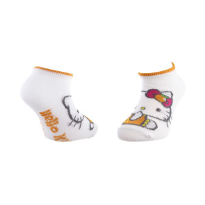 Шкарпетки HELLO KITTY HK THEME ORANGE білий, помаранчевий Діт 35-38, арт.83890528-8