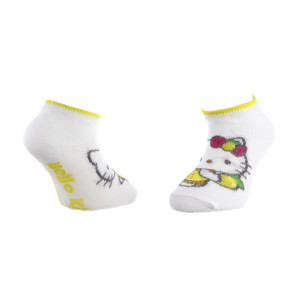Шкарпетки HELLO KITTY HK THEME ORANGE білий, жовтий Діт 35-38, арт.83890528-7