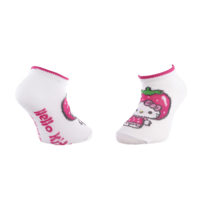 Шкарпетки HELLO KITTY HK THEME FRAISE білий Діт 35-38, арт.83890528-1