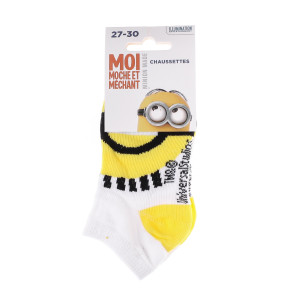 Шкарпетки MINION 2 YEUX AL ENDROIT білий Діт 31-34, арт.83890147-1