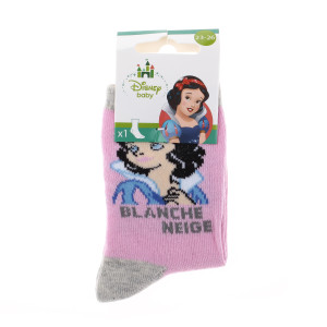 Шкарпетки PRINCESS BLANCHE NEIGE сірий, рожевий Діт 23-26, арт.43891047-5