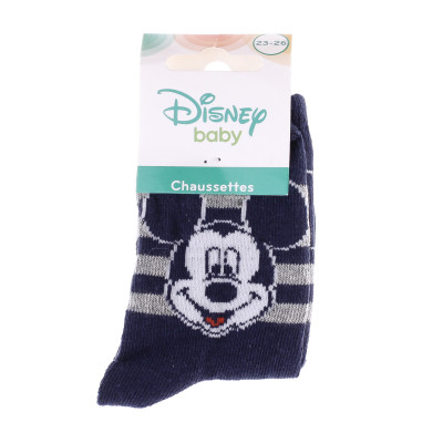 Шкарпетки TETE MICKEY + RAYURES синій Діт 23-26 арт 43891247-3