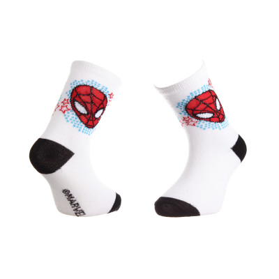 Шкарпетки SPIDER MAN TETE SPIDERMAN + ETOILES білий Діт 23-26,арт.43890147-4
