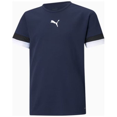 Футболка Puma teamRISE Jersey Jr темно-синій дитячий 128 см (704938-06)