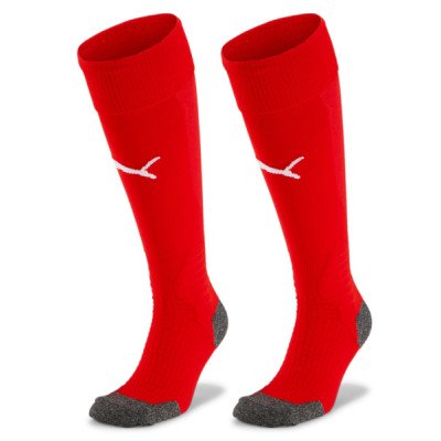Гетри Puma Team LIGA Socks червоний, чорний Чол 43-46