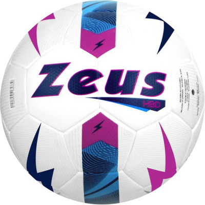 М'яч футбольный Zeus PALLONE HBD білий, фіолетовий Уні 4