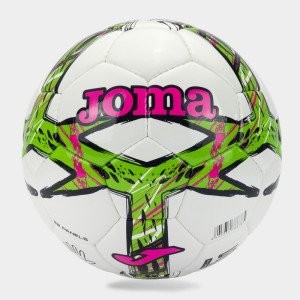 М'яч футбольний Joma DALI III зелений, рожевий Уні 5