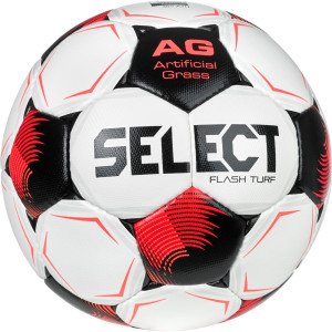 М'яч футбольний Select Flash Turf Fifa v26 білий, червоний 5