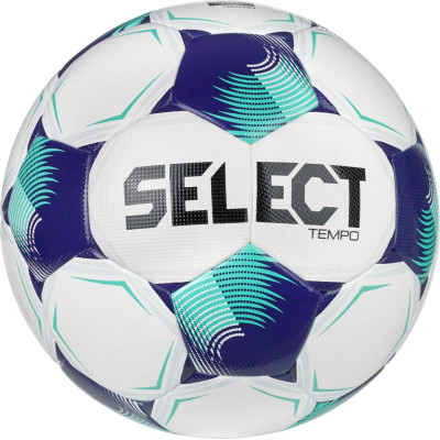 М'яч футбольний Select FB Tempo v26 білий, фіолетовий 4