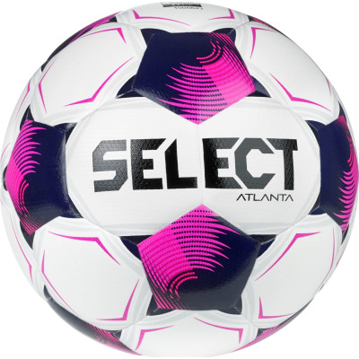 М'яч футбольний Select FB Atlanta Fifa v26 білий, рожевий 5