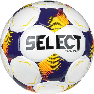 М'яч футбольний Select Diamond v26 білий, помаранчевий 5