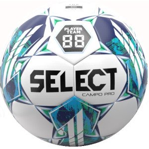 М'яч футбольний Select FB Campo PRO v23 біло-зелений Уні 5